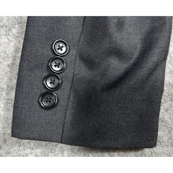 J. Crew Ludlow Blazer Men’s 38S Gray Loro Piana 100% Wool Two Button Coat READ - Picture 3 of 15